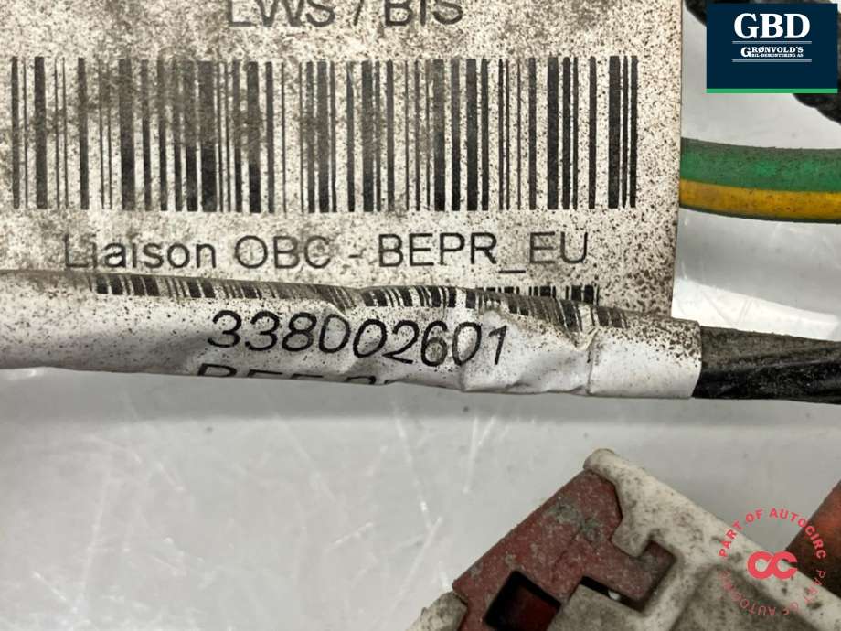 Batterilader inntak/luke til Peugeot 3008 2016-->> (Type II) (98 353 782 80|)