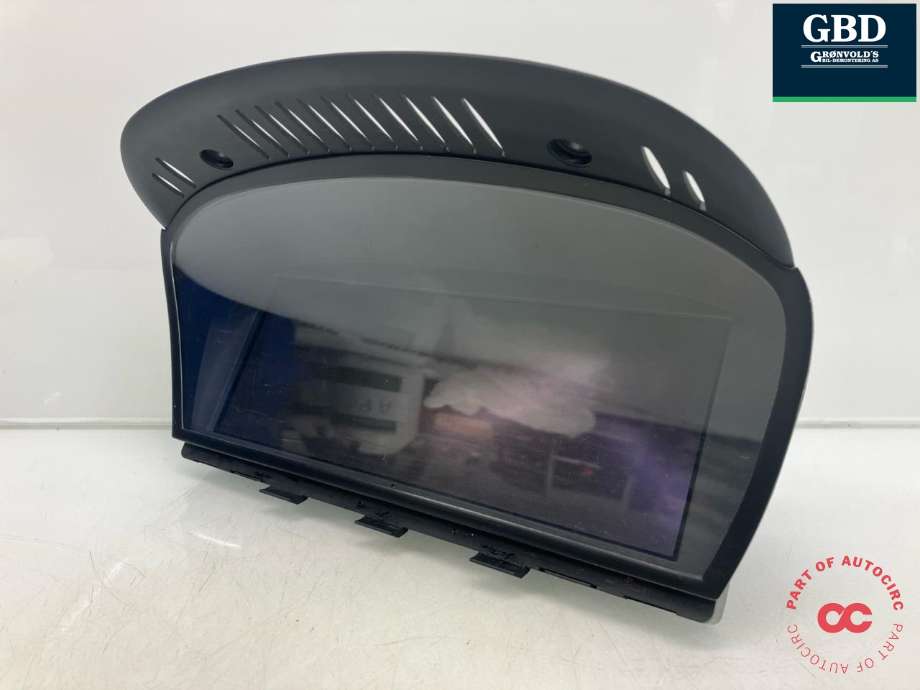 Bilstereo navigasjon skjerm til BMW 5-Serie, 2003-2010 (E60/E61) (E60/E61) (ALPINE|65 82 9 193 758)