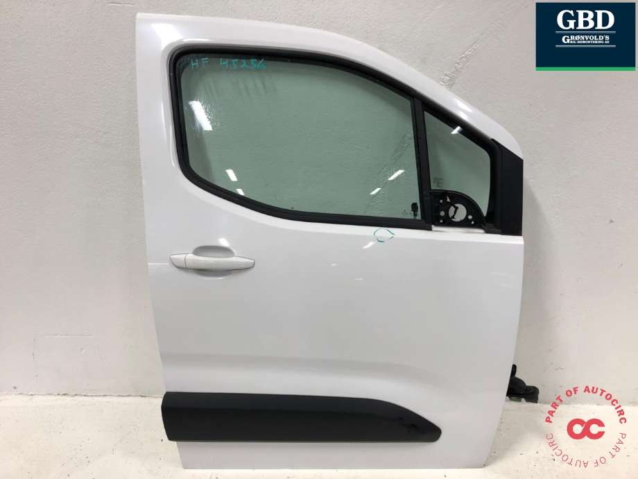 Dør høyre foran til Opel Combo E, 2019-->>  (98 163 992 80)