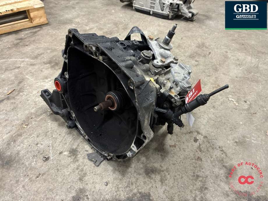 Girkasse manuell 6-trinn til Peugeot 5008 2010-2017 (Type I)  (16 100 131 80|16 100 510 80|)