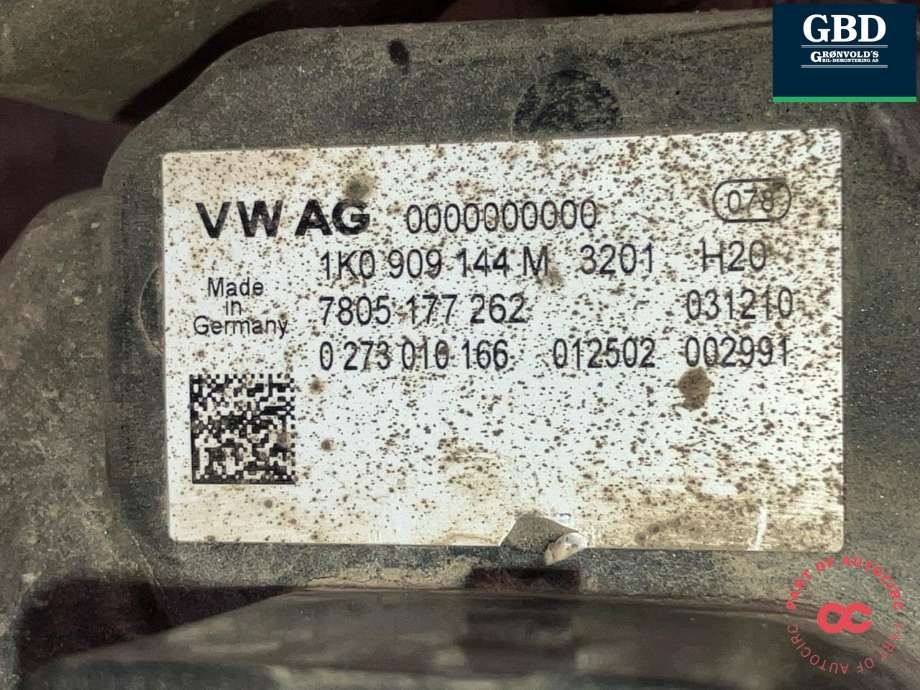 Tannstang elektrisk til VW Golf VI 2008-2012 (1K1 423 055 M|1K1 423 055 MX|)