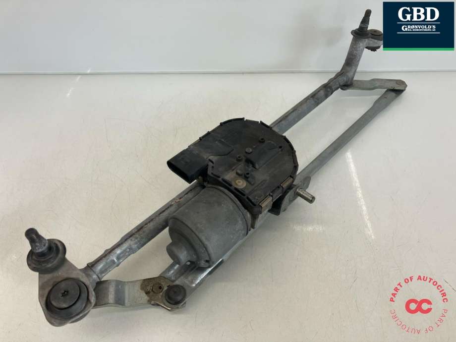 Viskermotor frontrute komplett m/overføring til VW Golf VI, 2008-2012  (1Q1 955 119 C)