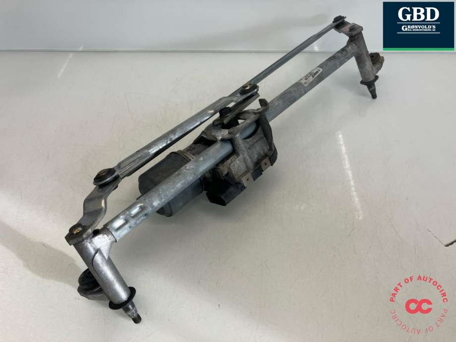 Viskermotor frontrute komplett m/overføring til VW Golf VI 2008-2012 (1Q1 955 119 C|1Q1 955 119 B|5K1 955 601 | 1K1 955 601 A)