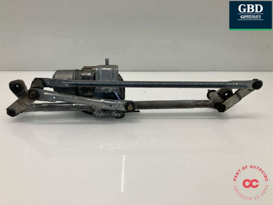 Viskermotor frontrute komplett m/overføring til Škoda Octavia 2009-2013 (Type II, Fase 2)  (1Z1 955 119 D|1Z1 955 601|1Z1 955 023 E)