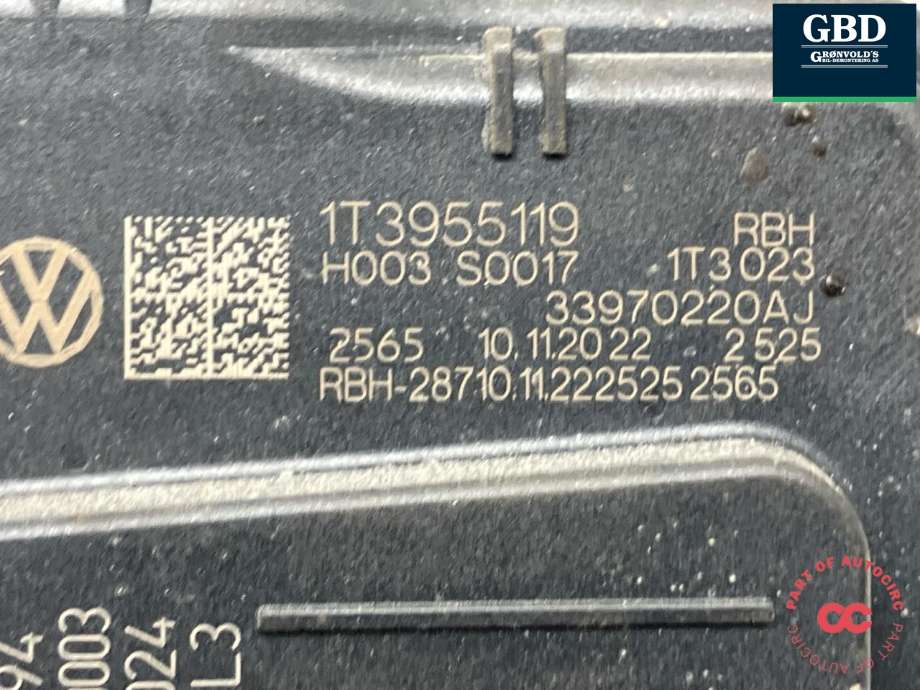 Viskermotor foran venstre til VW ID.BUZZ 2022-->> (1T3 955 023 A|1T3955119|)