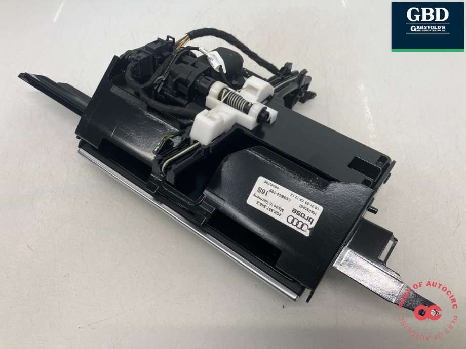 Bilstereo navigasjon skjerm til Audi A7 2010-2014 (Type I, Fase 1) (4G0 919 607 H|4G8 857 346 E|)