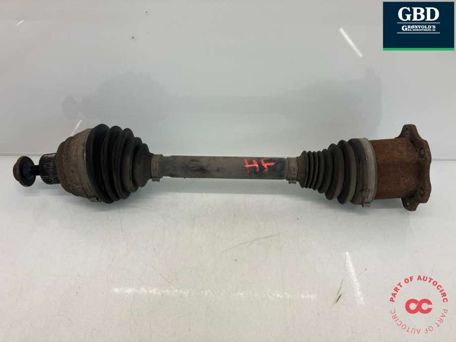Drivaksel høyre foran, diesel/automat til Audi A7 2010-2014 (Type I, Fase 1) (8R0 407 271 C|8R0 407 271 CX|)