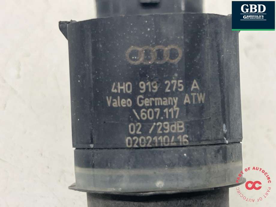 Parkeringssensor foran til Audi A7 2010-2014 (Type I, Fase 1) (VALEO|4H0 919 275 A|)