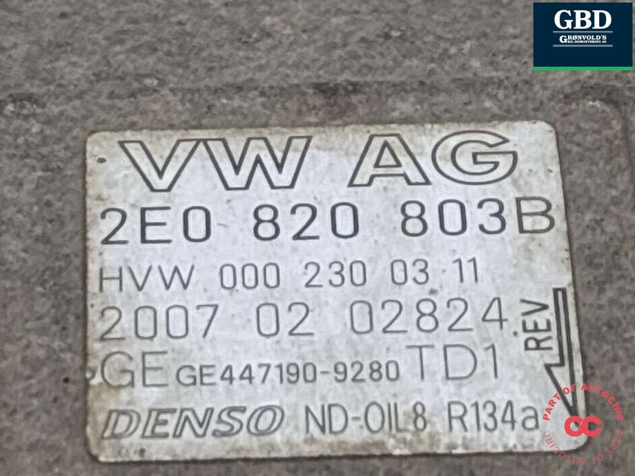 Aircondition kompressor til VW Crafter 2006-2011 (Type I, Fase 1)  (2E0 820 803 G|2E0 820 803 D|2E0 820 803B)