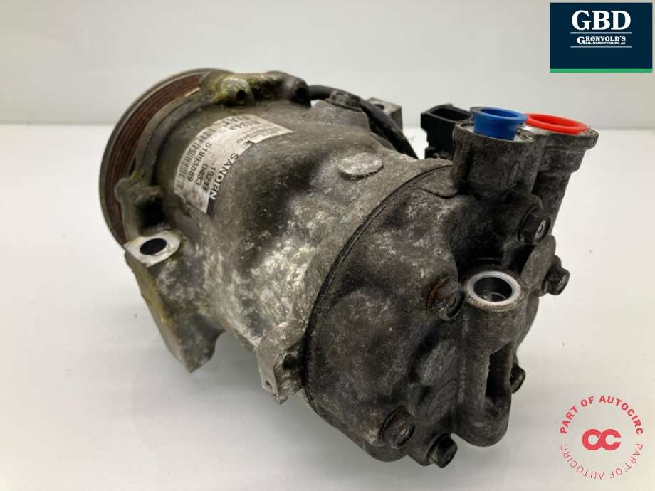 Aircondition kompressor til Fiat Doblo 2010-->> (Type II)  (71792267|51803075|51893889)