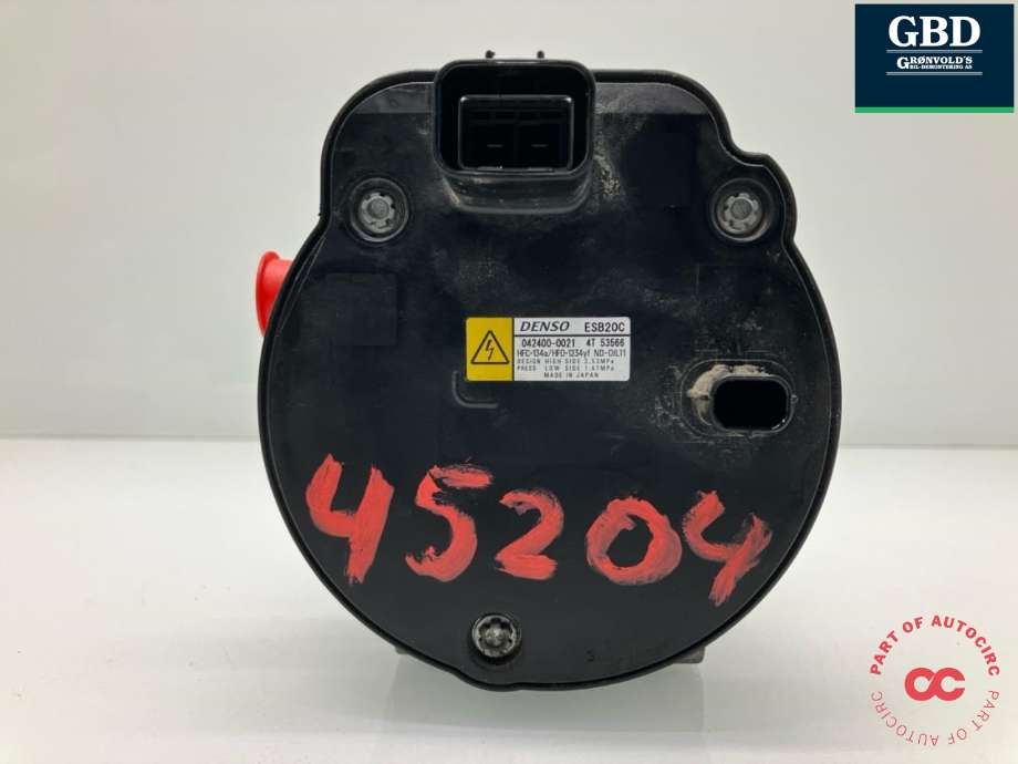 Aircondition kompressor til Toyota Prius 2016-2023 (Type IV) (combi) (combi) (8837047092|8837047090|042400-0021)