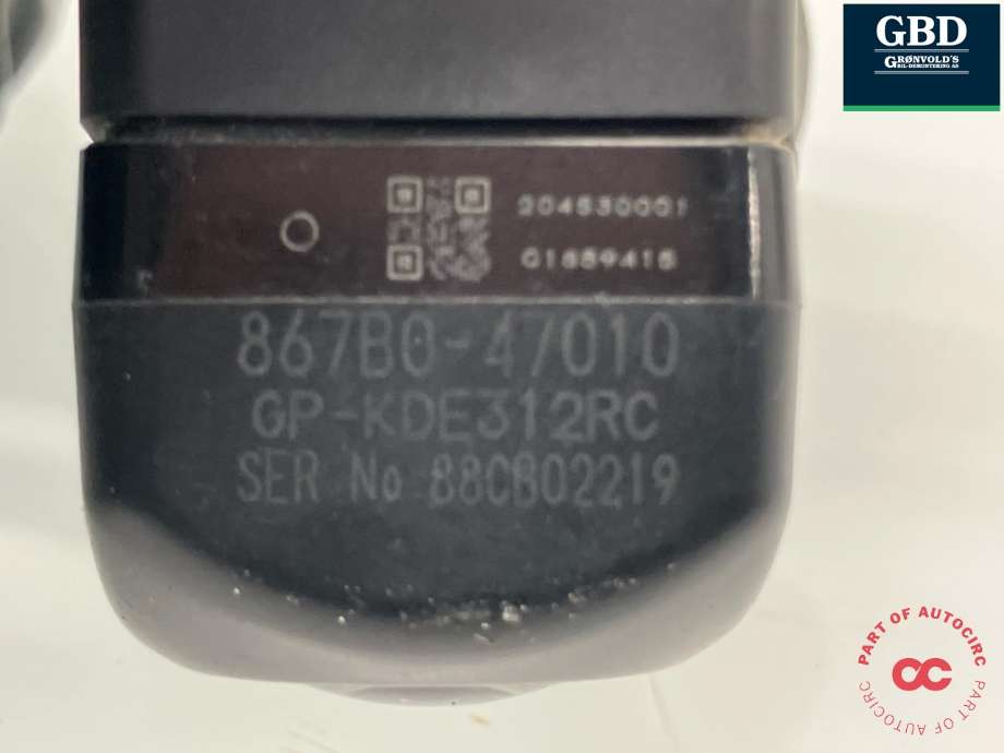 Parkeringskamera bak til Toyota Prius 2016-2023 (Type IV) (combi) (combi) (867B047010|867B0-47010|)