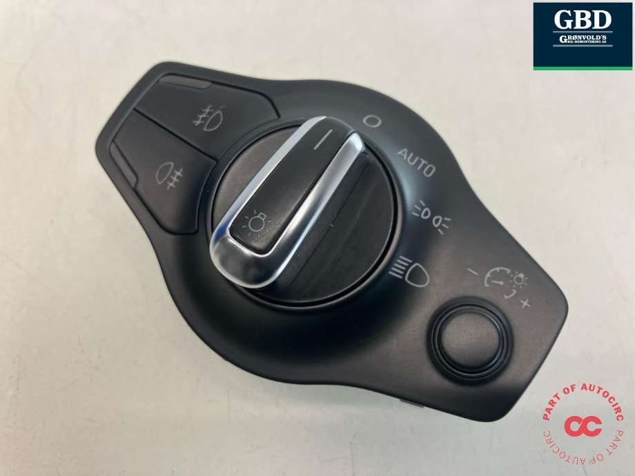 Bryter lys til Audi A4, 2007-2014 (Type IV) (B8) (B8) (8K0 941 531 AS)