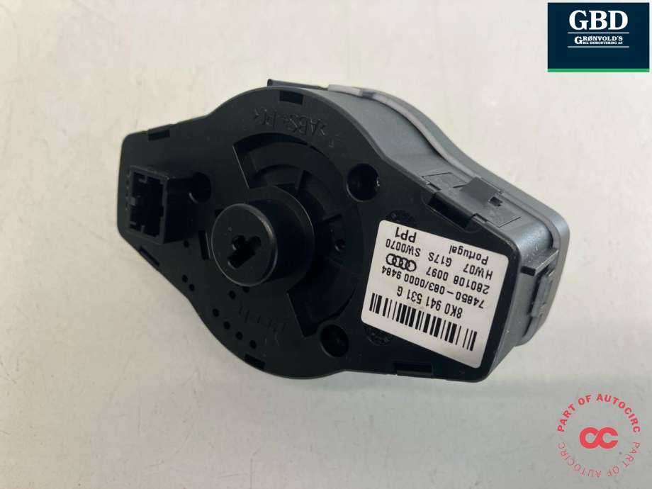Bryter lys til Audi A4 2007-2014 (Type IV) (B8) (B8) (8K0 941 531 AS|8K0 941 531 AS WEP|8K0 941 531 G| 74850-083/0000 9484)