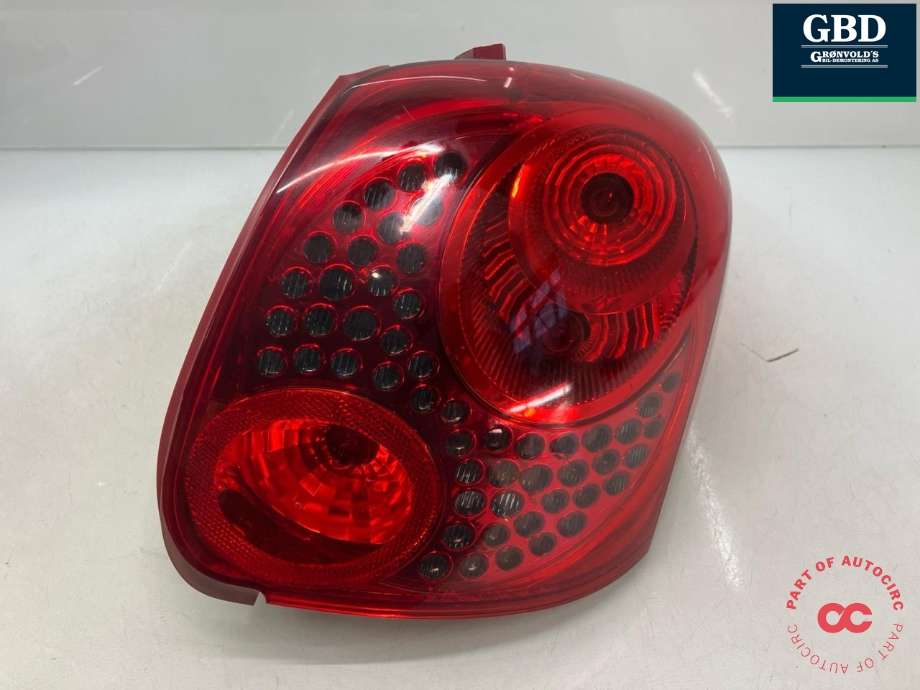 Baklykt høyre til Peugeot 207 2006-2012 (6351 CT|9680157980|)