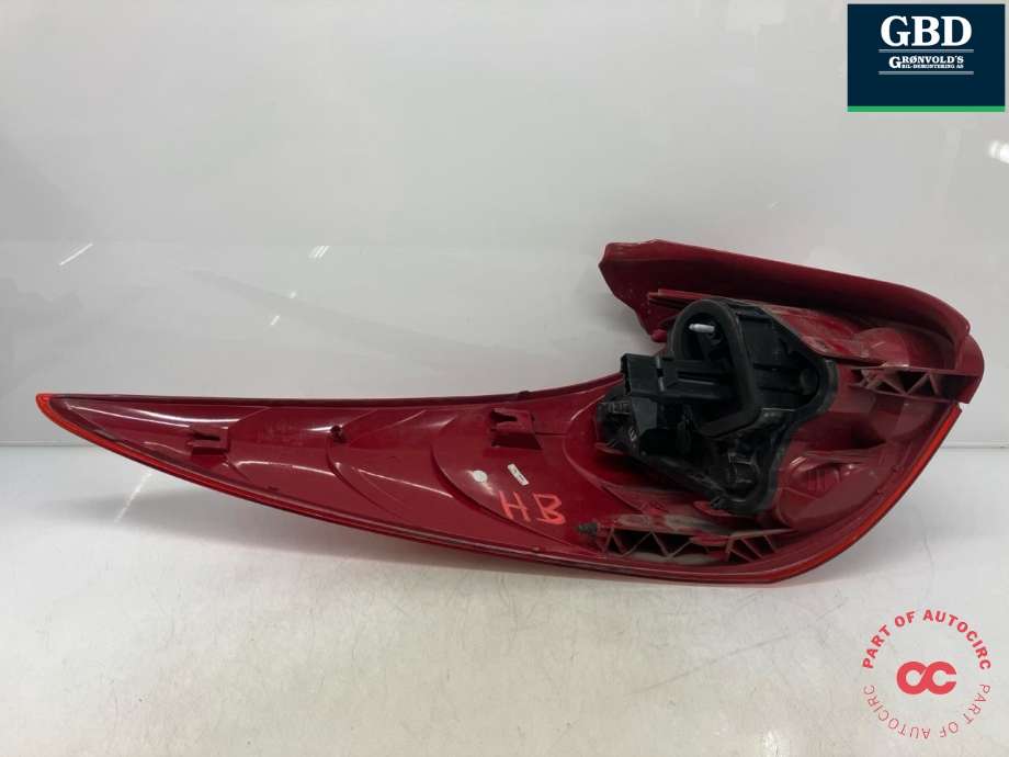 Baklykt høyre til Peugeot 207 2006-2012 (6351 CT|9680157980|)
