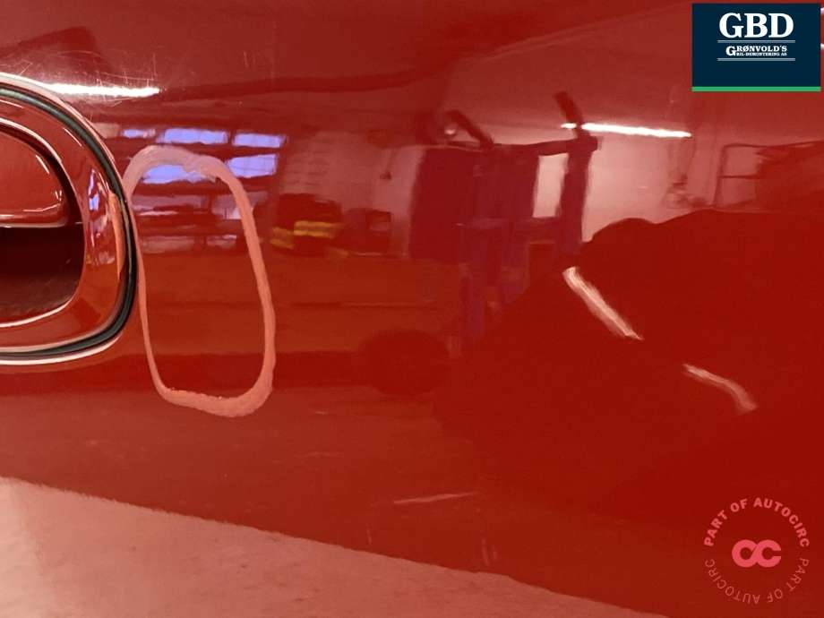 Dør høyre 2dørs til Porsche 911 1998-2005 (996) (996) (996 531 012 06 GRV|996 531 012 05|996 531 012 04)