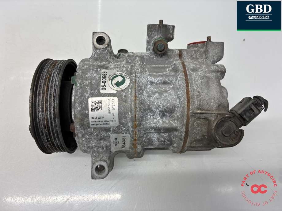 Aircondition kompressor til Škoda Octavia 2009-2013 (Type II, Fase 2)  (1K0 820 808 F|5K0 820 803 K|5N0 820 803 C)