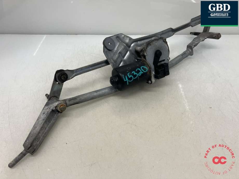 Viskermotor frontrute komplett m/overføring til Volvo XC90 2002-2006 (Type I, Fase 1) (8693849|8659969|)