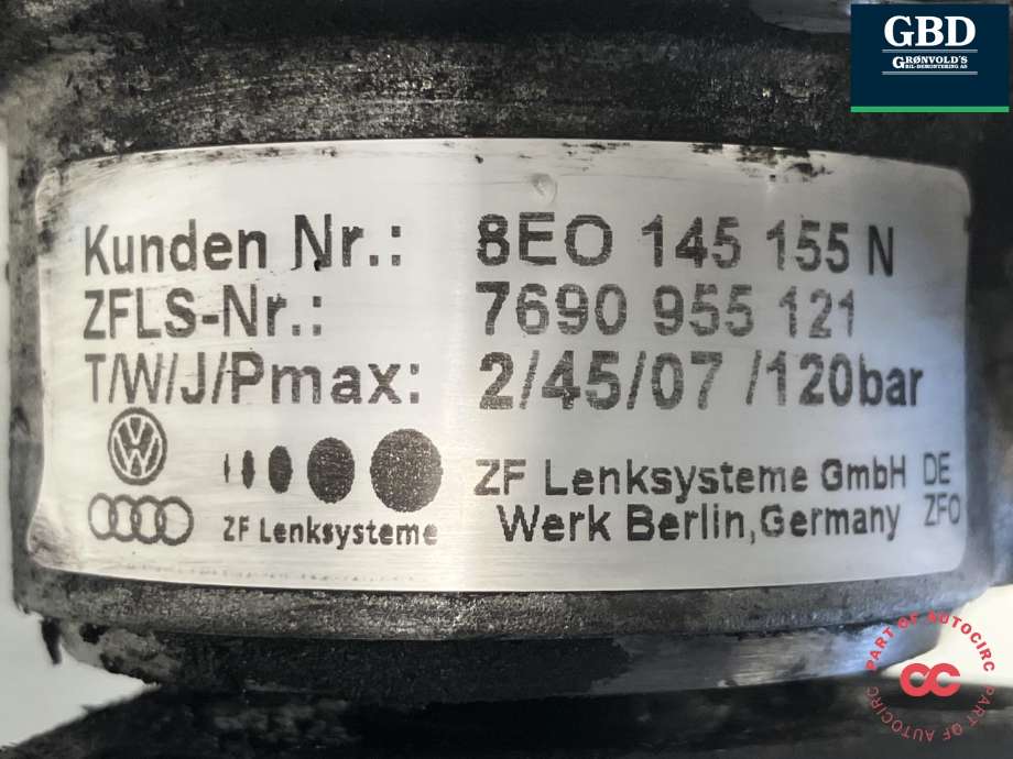 Servo pumpe mekanisk til Audi A4 2004-2008 (Type III) (B7) (B7) (8E0 145 155 N|)