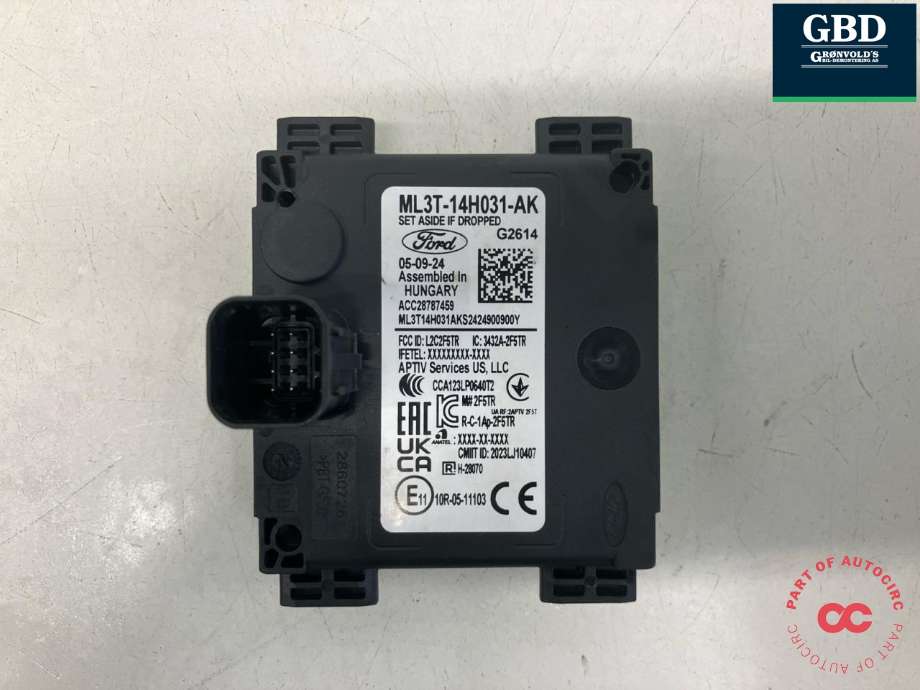 Sensor blindsone til Ford E-Transit 2022-->> (2657693|ML3T-14H031-AK|ACC28787459)