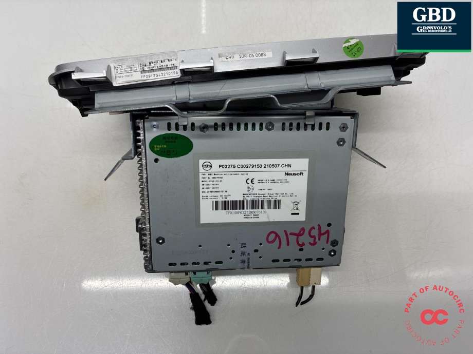 Bilstereo navigasjon til Maxus e-Deliver 9 2020-->> (NO PART ID|C00279150|)