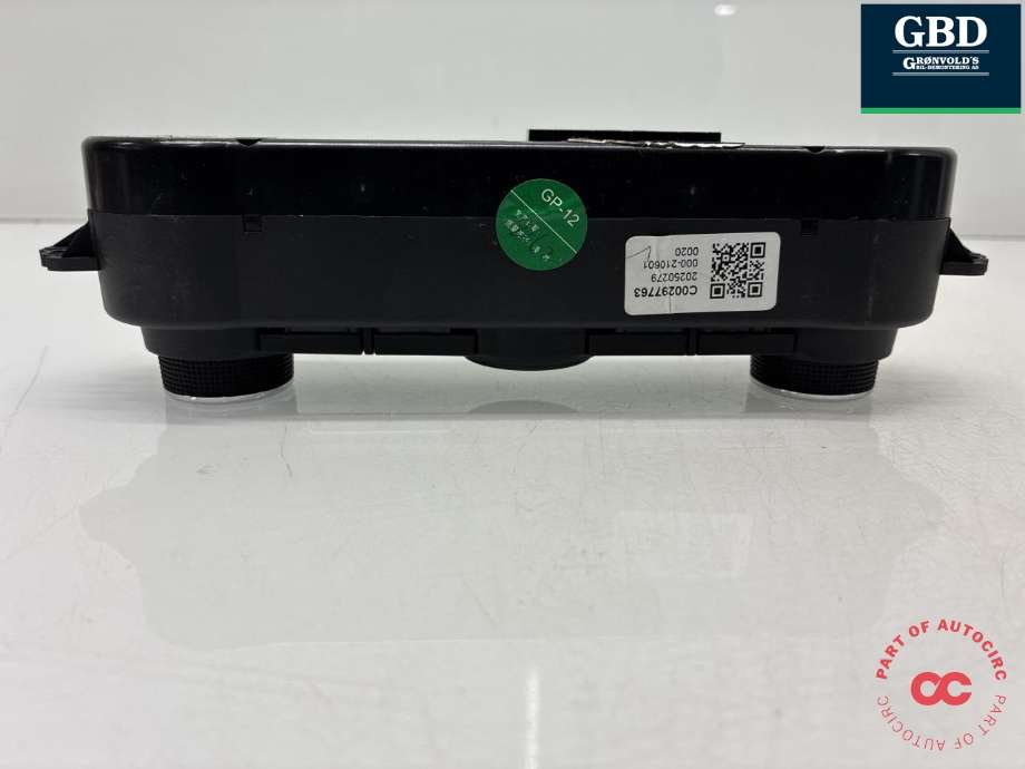 Varmeapparat betjening til Maxus e-Deliver 9 2020-->>  (NO PART ID|C00297763|)