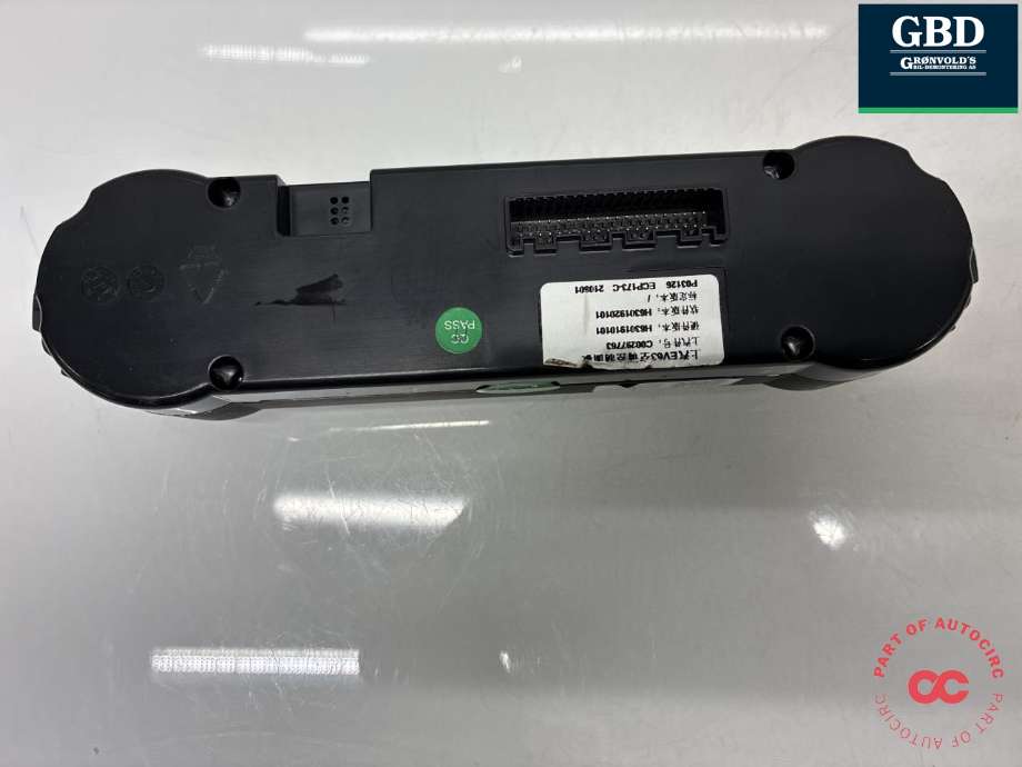 Varmeapparat betjening til Maxus e-Deliver 9 2020-->>  (NO PART ID|C00297763|)