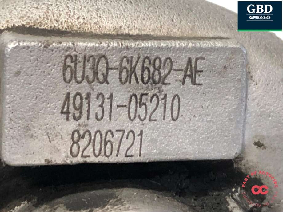 Turbo til Citroën Jumper 2007-2013 (Type III, Fase 1)  (0375 K7|16 517 532 80|6U3Q-6K682-AE)
