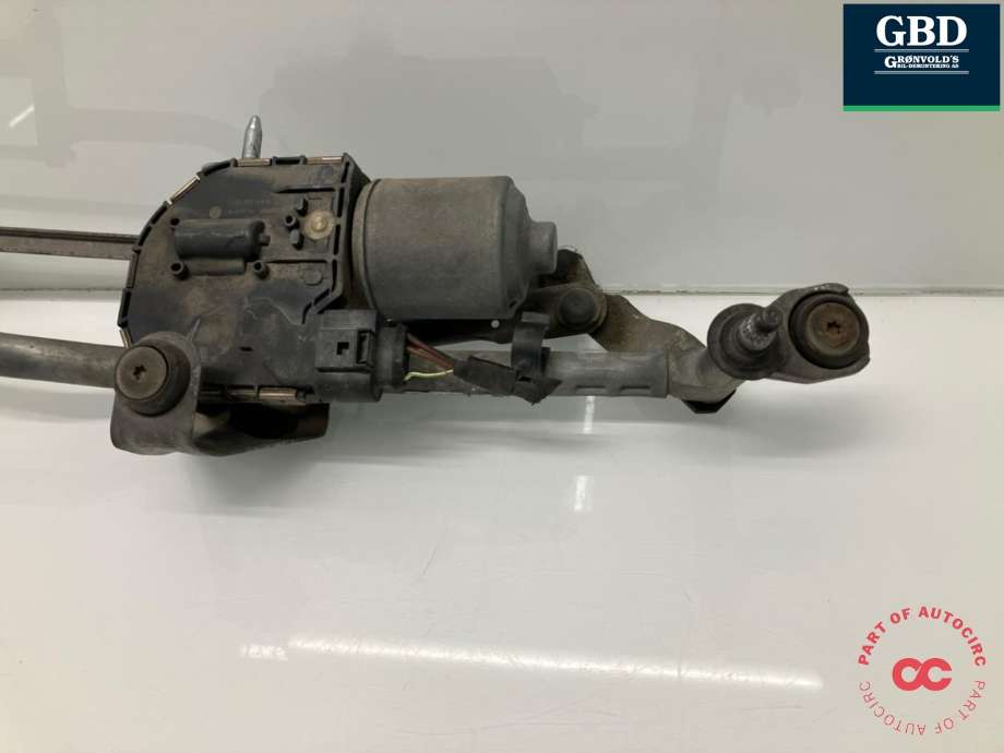 Viskermotor frontrute komplett m/overføring til VW Caddy 2010-2015 (Type III, Fase 2) (2K1 955 023 J|1T1 955 023 A|1T1955119A)