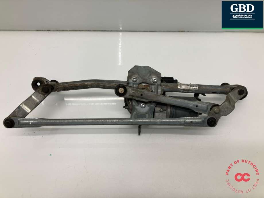 Viskermotor frontrute komplett m/overføring til VW Caddy 2010-2015 (Type III, Fase 2) (2K1 955 023 J|1T1 955 023 A|1T1955119A)