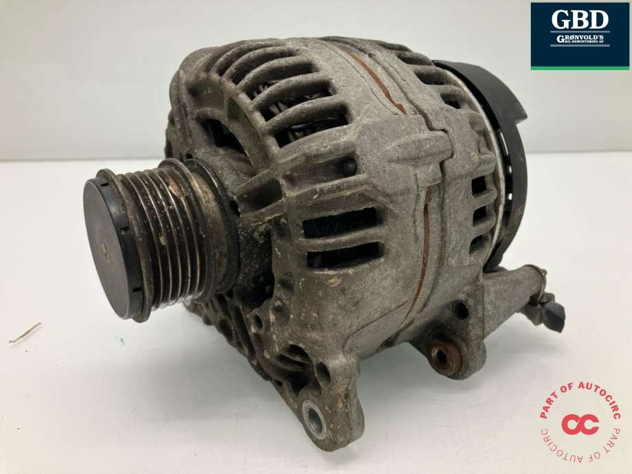 Dynamo diesel til VW Caddy 2010-2015 (Type III, Fase 2)  (06F 903 023 F|06F 903 023 FX |03L 903 023 F|03L 903 023 FX)
