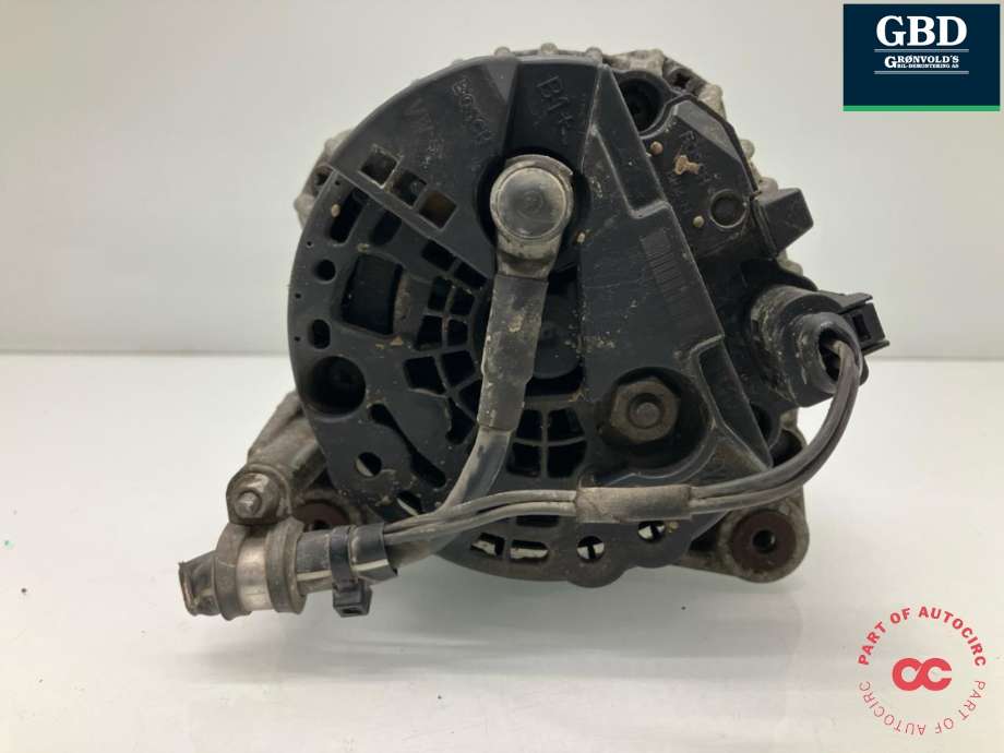 Dynamo diesel til VW Caddy 2010-2015 (Type III, Fase 2)  (06F 903 023 F|06F 903 023 FX |03L 903 023 F|03L 903 023 FX)