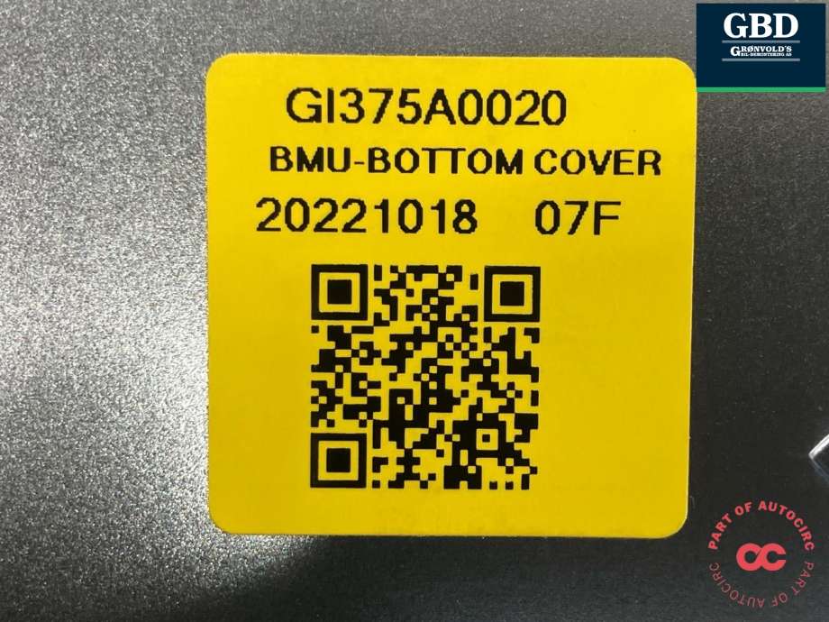 Styreenhet batteri elbil (BMS - Battery Management System) til Hyundai Ioniq 5 2021-->> (375A0GI350|)