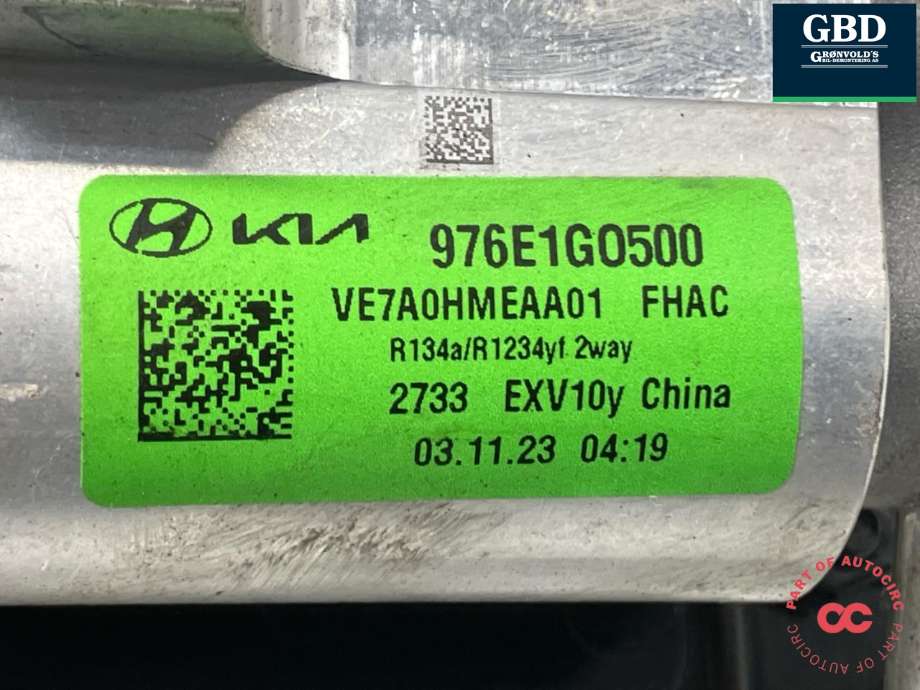Aircondition diverse til Hyundai Ioniq 5 2021-->> (25670GI000|976E1G0500|25670-GI000)