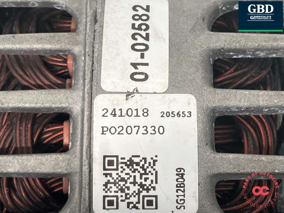 Dynamo diesel til VW Passat 2001-2005 (B5,3BG) (B5,3BG) (038 903 018 QX|038 903 018 Q | JZW 903 021 FX|028 903 031 AX |JZW 903 021 RX| P0207330)