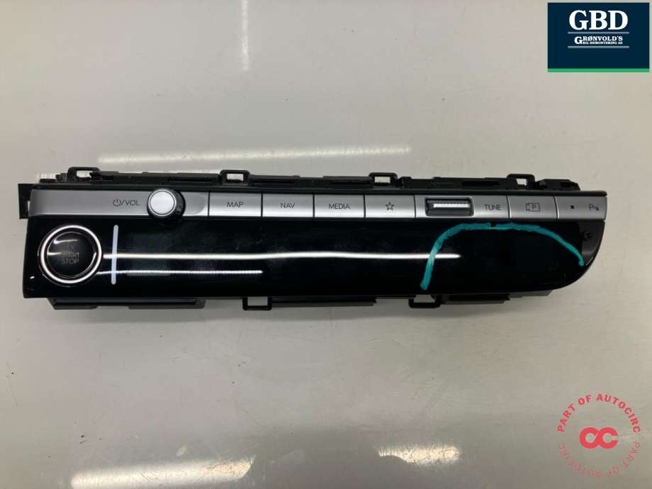 Bilstereo navigasjon betjeningspanel til Hyundai Ioniq 5, 2021-->>  (96540GI320LS5)