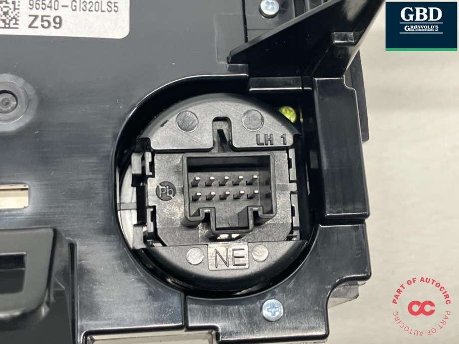 Bilstereo navigasjon betjeningspanel til Hyundai Ioniq 5 2021-->>  (96540GI320LS5|)