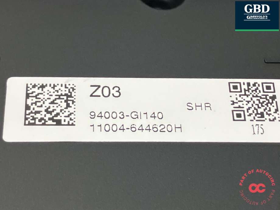 Instrumentpanel til Hyundai Ioniq 5 2021-->>  (94003GI140YPK|94003-GI140|)