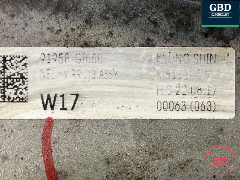 Motor elbil bak til Hyundai Ioniq 5 2021-->>  (4400018FB0|)