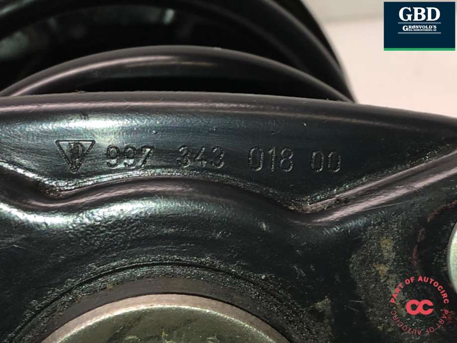 Fjærbein venstre foran til Porsche 911 1998-2005 (996) (996) (996 343 041 36|996 343 041 23|996 343 041 27)