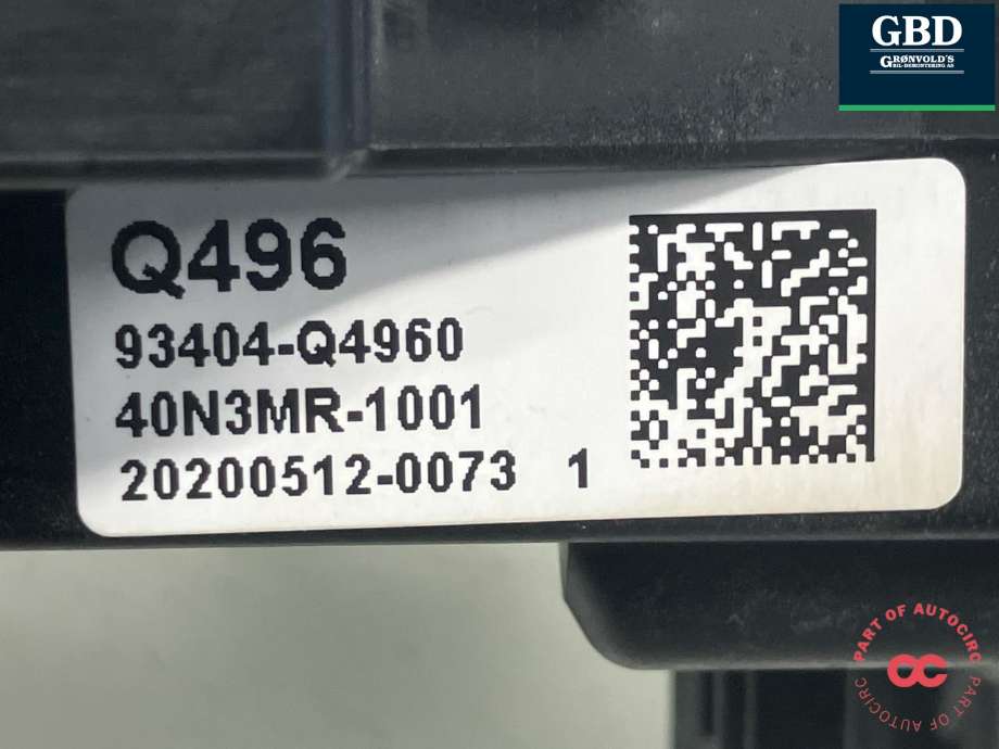 Bryter combi til Kia Niro 2016-2021  (93404Q 4960|93404-Q4960|40N3MR-1001)