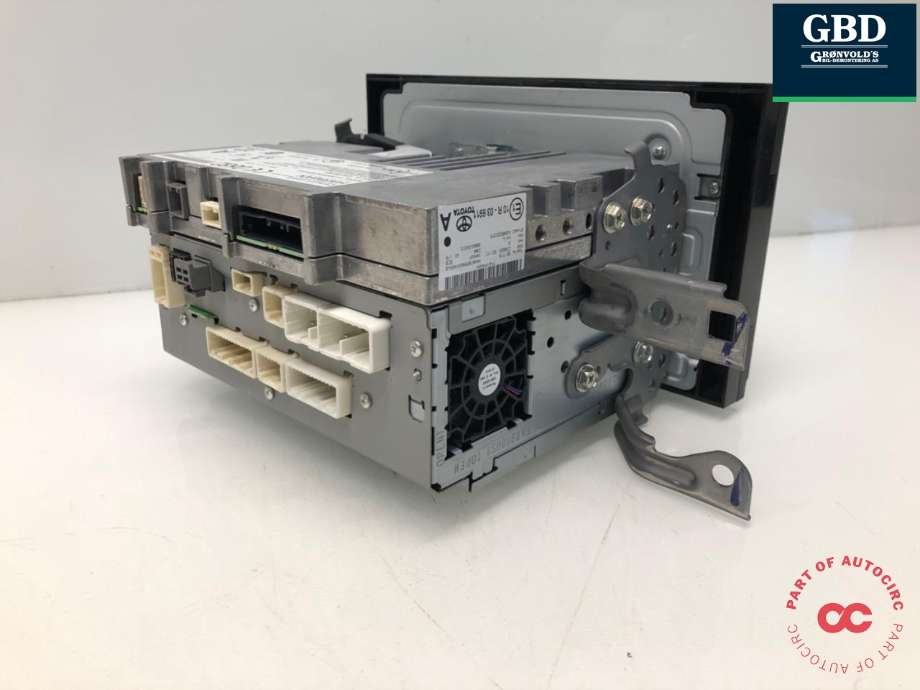 Bilstereo navigasjon til Toyota Auris 2015-2019 (Type II, Fase 2)  (8614002400|8614002400EX| QNG-BE2808|6434C-BE2808)