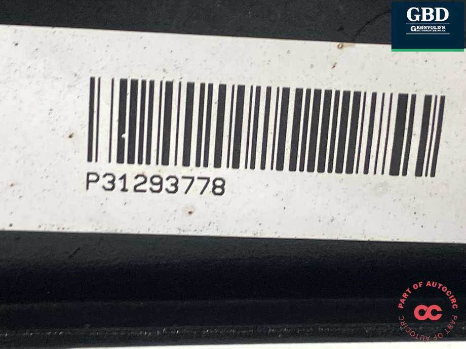 Kjølevifte elektrisk til Volvo V70 2007-2013 (Type III, Fase 1)  (31686806|31293778|)