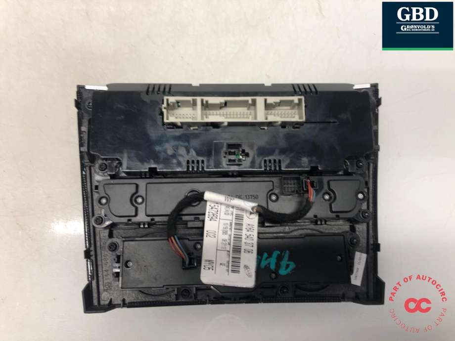 Varmeapparat betjening til Mercedes ML 2005-2011 (W164) (W164) (A 251 900 00 01|A164 540 37 06|)