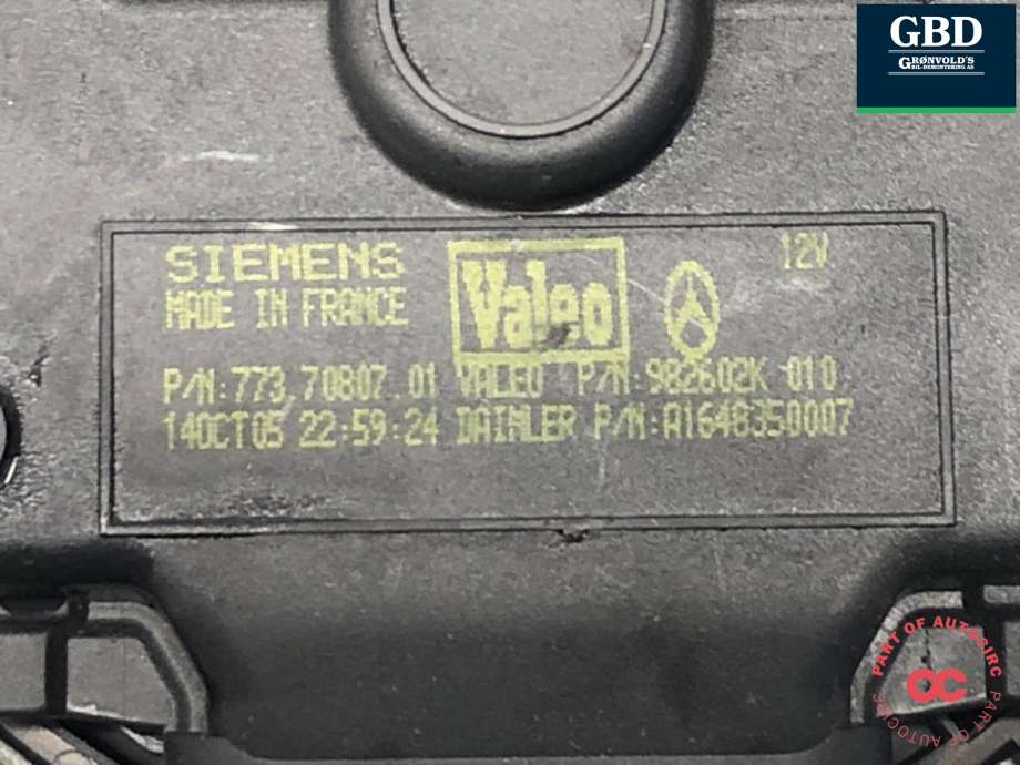 Varmeapparat motor til Mercedes ML 2005-2011 (W164) (W164) (A 164 835 03 07|A 164 835 00 07|A 164 835 05 07)