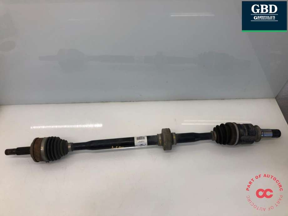 Drivaksel høyre foran, bensin/automat til Toyota Auris 2013-2015 (Type II, Fase 1) (4341002850|)