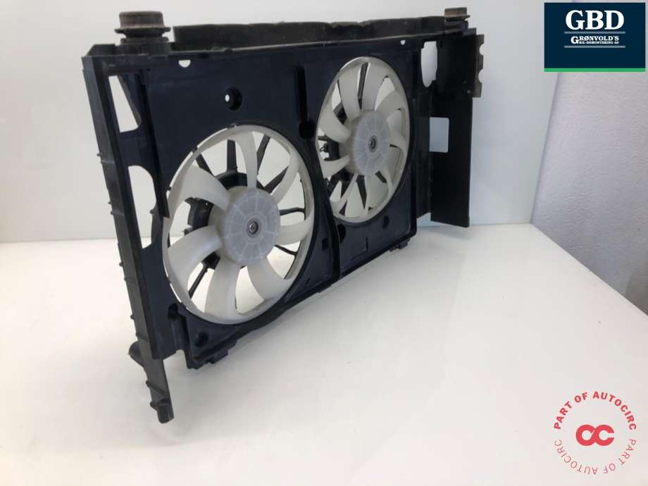 Kjølevifte elektrisk til Toyota Auris 2013-2015 (Type II, Fase 1)  (167110T090|163610T120| 16040-0T540|163610T110)