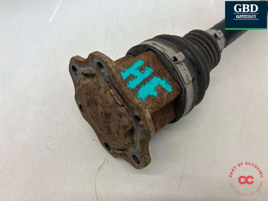 Drivaksel høyre foran, diesel/automat til Audi A8 2010-2013 (Type III, Fase 1) (4G0 407 271 F|)