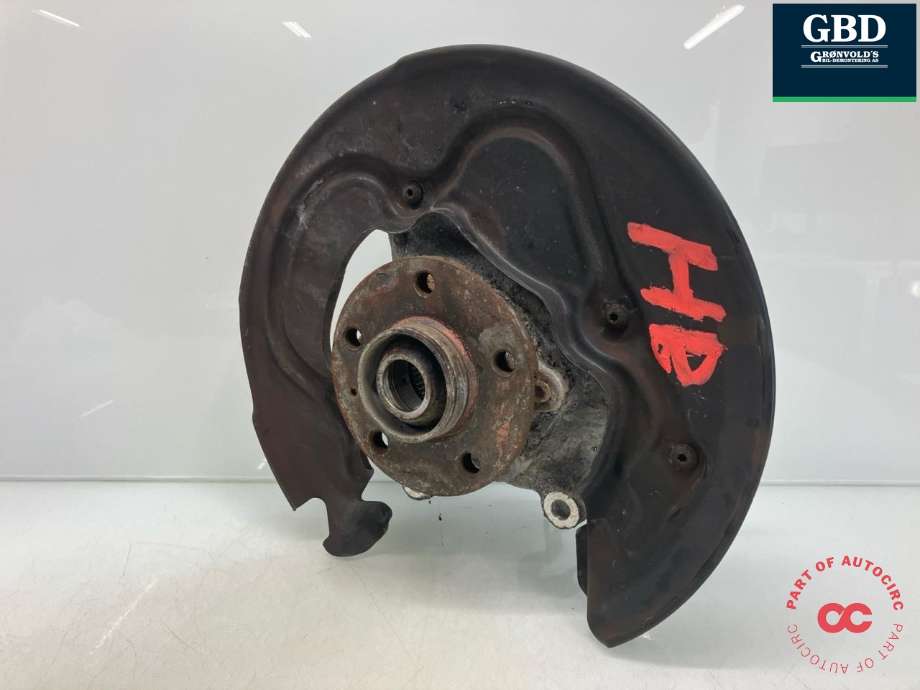 Hjulspindel høyre bak til Audi A8, 2010-2013 (Type III, Fase 1)  (4H0 505 432 D)